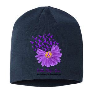 Alzheimer's Awareness Faith Hope Love Sustainable Beanie