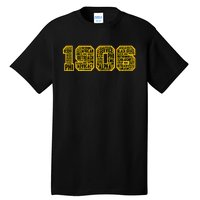 Alpha African Fraternity Hand Sign 1906 Words Tall T-Shirt