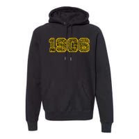 Alpha African Fraternity Hand Sign 1906 Words Premium Hoodie