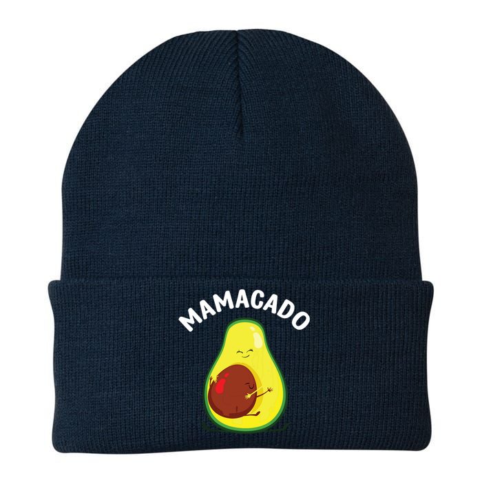 Avocado Art For Women Mama Mom Vegan Guacamole Avocado Lover Knit Cap Winter Beanie