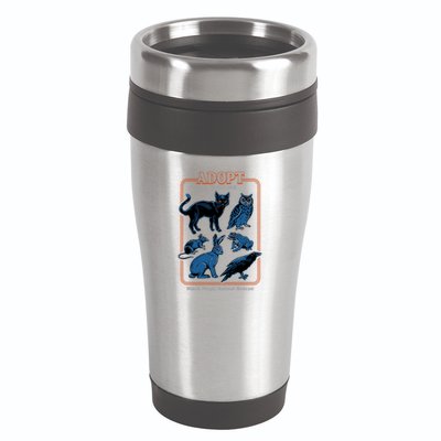 Adopt A Familiar 16oz Travel Tumbler