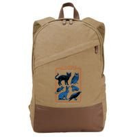 Adopt A Familiar Cotton Canvas Backpack