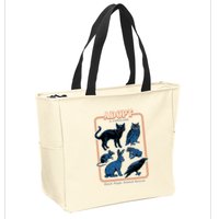 Adopt A Familiar Zip Tote Bag