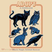 Adopt A Familiar Zip Tote Bag