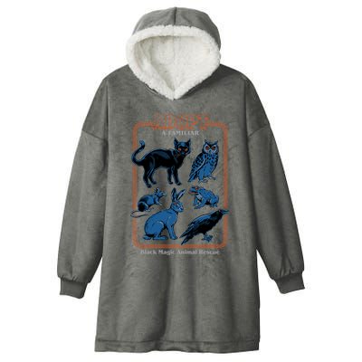 Adopt A Familiar Hooded Wearable Blanket