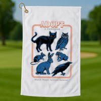 Adopt A Familiar Golf Towel