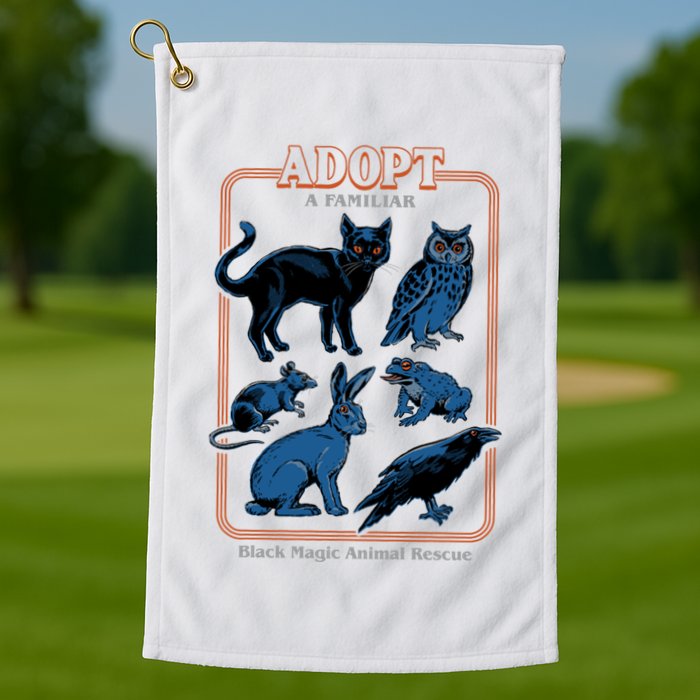 Adopt A Familiar Golf Towel
