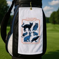 Adopt A Familiar Golf Towel