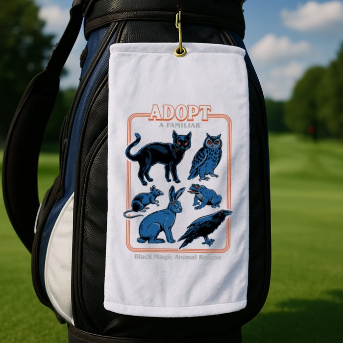 Adopt A Familiar Golf Towel