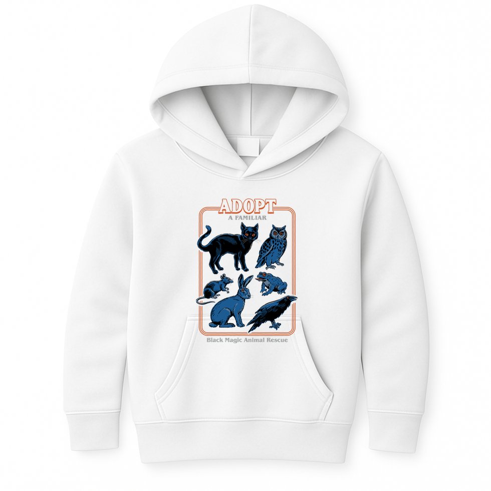 Adopt A Familiar Kids Hoodie