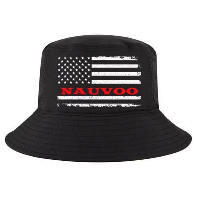 Alabama American Flag Nauvoo Usa Patriotic Souvenir Cool Comfort Performance Bucket Hat