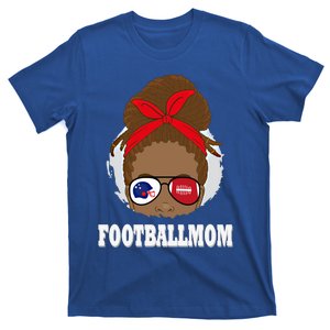 African American Football Mom Cool Gift T-Shirt