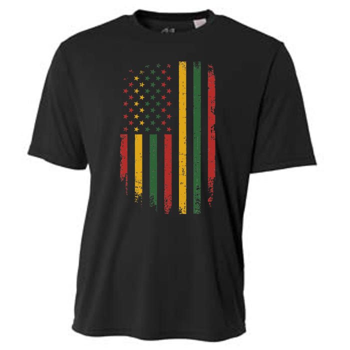 American african flag for black history freedom day Cooling Performance Crew T-Shirt