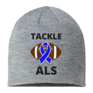 ALS Awareness Football Tackle Sustainable Beanie