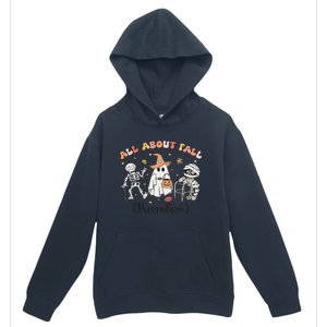 All About Fall Prevention Ghost Occupational Therapy Autumn Urban Pullover Hoodie