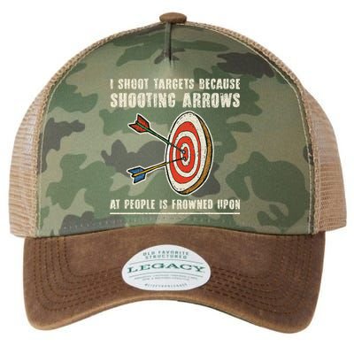 Archery Archer Funny Bowman Bow Archer Legacy Tie Dye Trucker Hat