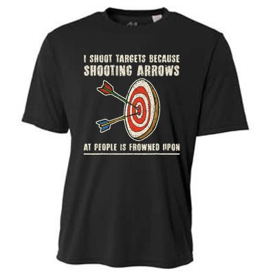 Archery Archer Funny Bowman Bow Archer Cooling Performance Crew T-Shirt