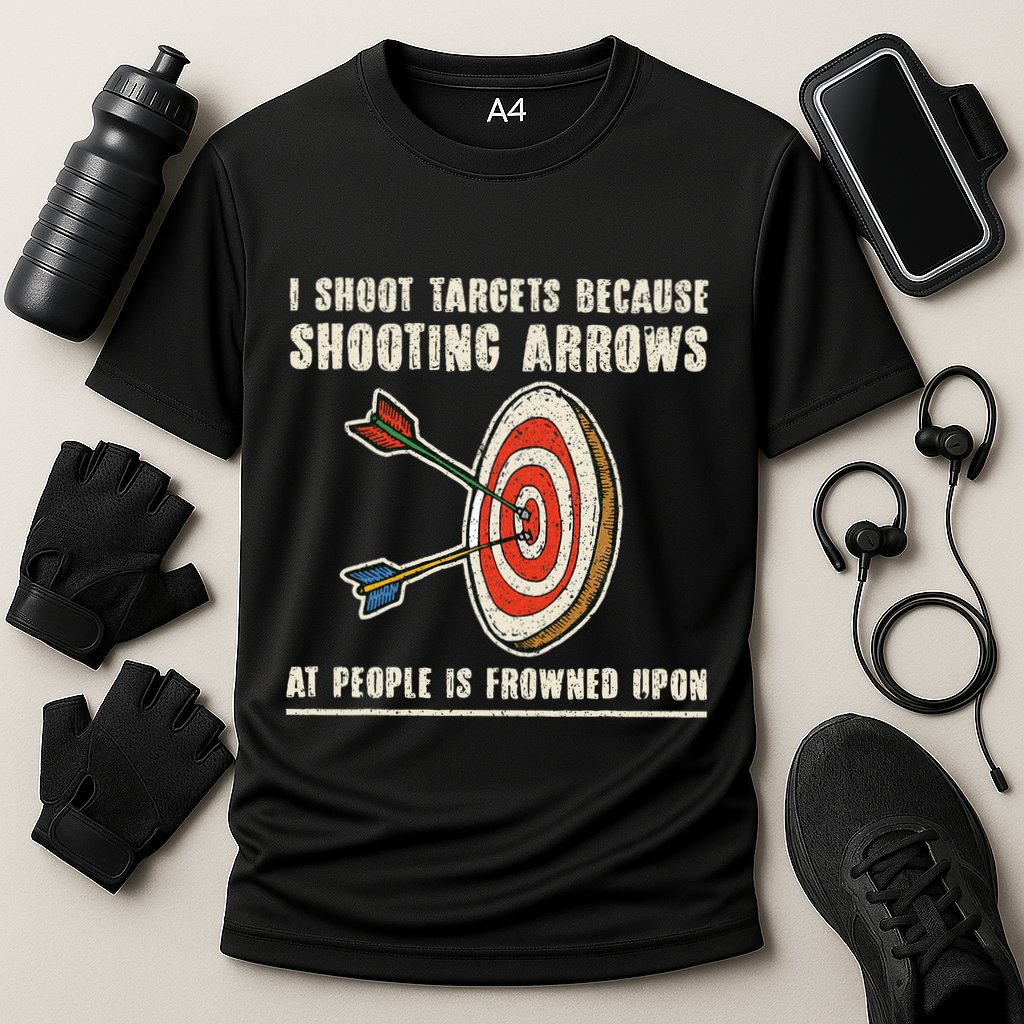 Archery Archer Funny Bowman Bow Archer Cooling Performance Crew T-Shirt