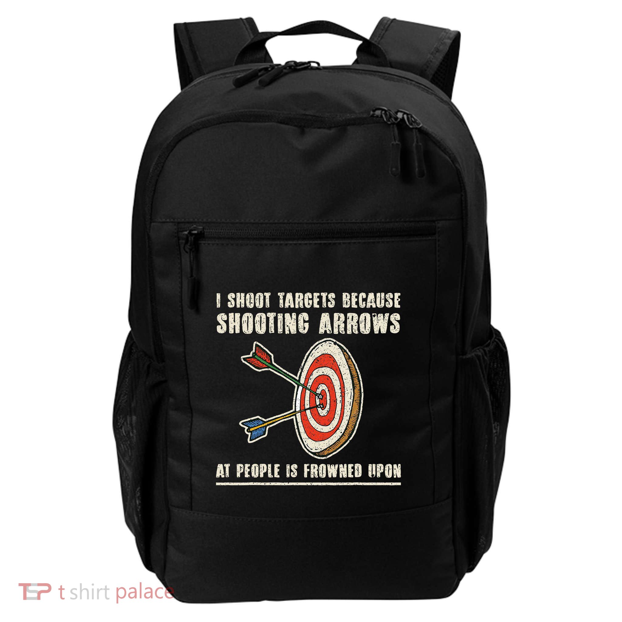 Archery Archer Funny Bowman Bow Archer Backpack