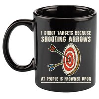 Archery Archer Funny Bowman Bow Archer 11oz C Handle Ceramic Mug