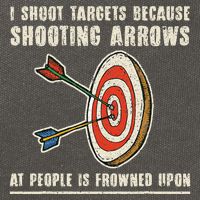 Archery Archer Funny Bowman Bow Archer Cotton Canvas Backpack