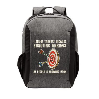 Archery Archer Funny Bowman Bow Archer Vector Backpack