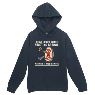 Archery Archer Funny Bowman Bow Archer Urban Pullover Hoodie