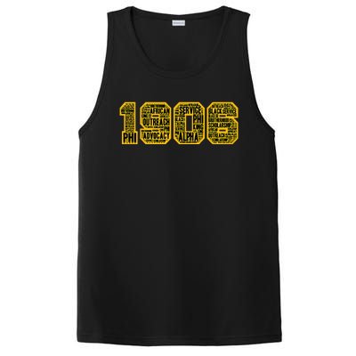 Alpha African Fraternity Hand Sign 1906 Words PosiCharge Competitor Tank