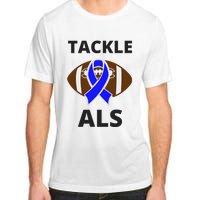 ALS Awareness Football Tackle Adult ChromaSoft Performance T-Shirt