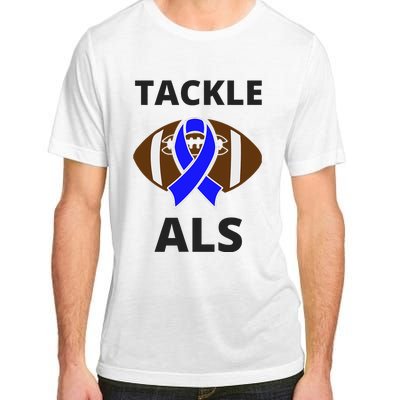 ALS Awareness Football Tackle Adult ChromaSoft Performance T-Shirt