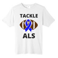 ALS Awareness Football Tackle Tall Fusion ChromaSoft Performance T-Shirt