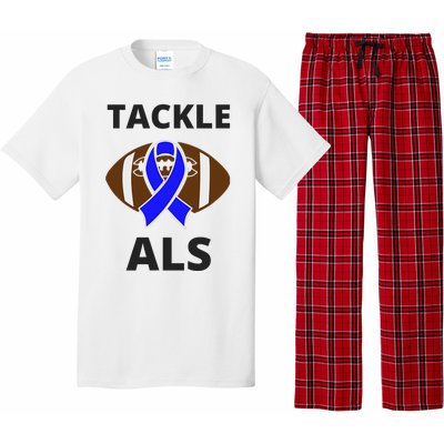 ALS Awareness Football Tackle Pajama Set