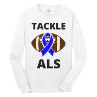 ALS Awareness Football Tackle Tall Long Sleeve T-Shirt