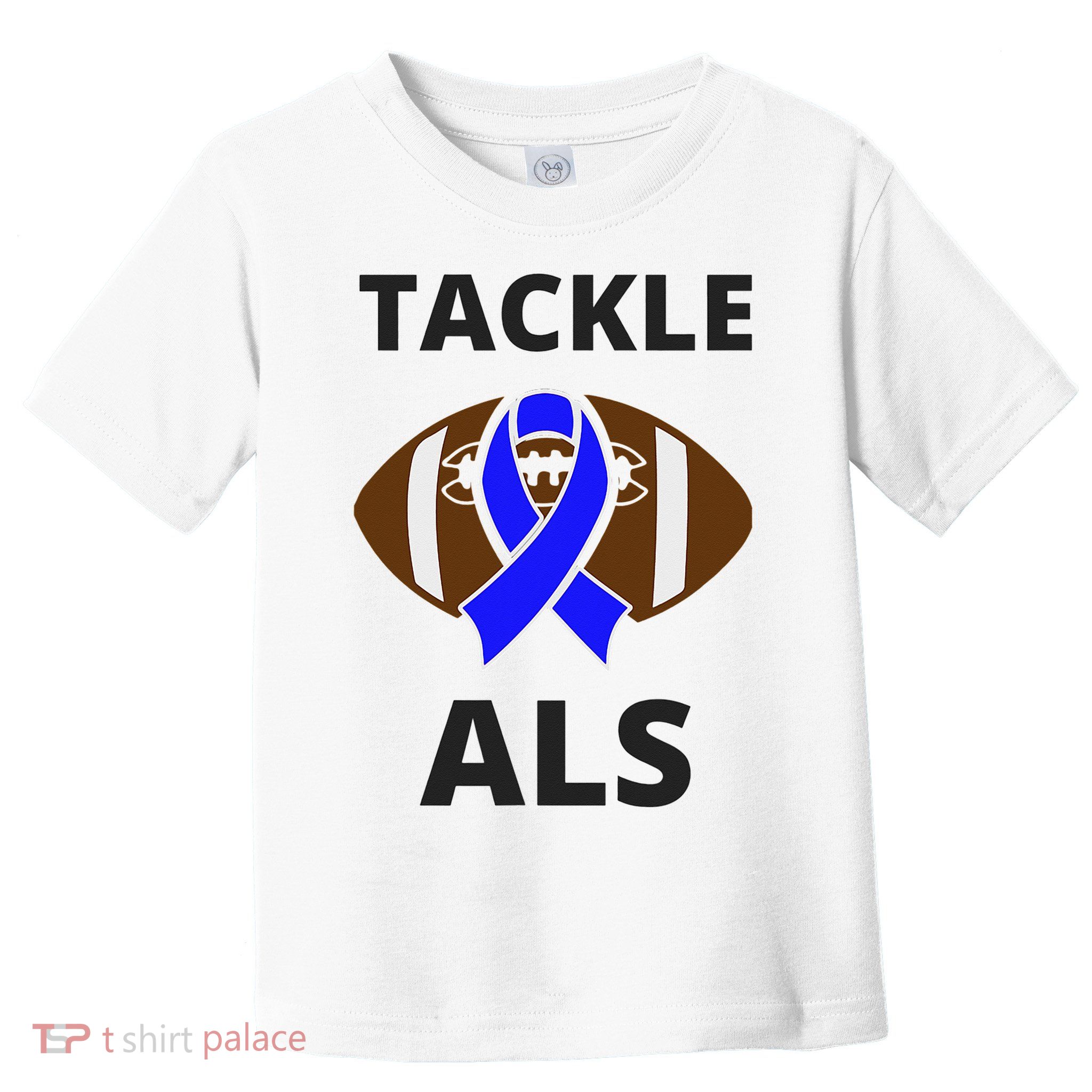 ALS Awareness Football Tackle Toddler T-Shirt