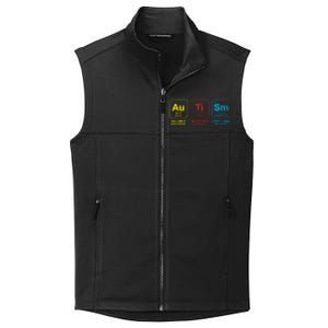 Autism Awareness Funny Elements Periodic Table Asd Gift Collective Smooth Fleece Vest