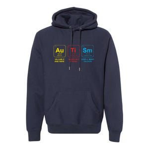 Autism Awareness Funny Elements Periodic Table Asd Gift Premium Hoodie