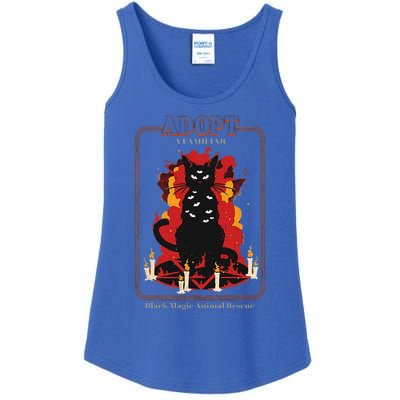 Adopt A Familiar Creepy Animal Halloween Costume Ladies Essential Tank