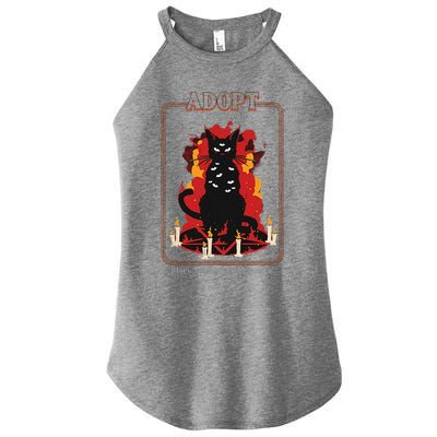 Adopt A Familiar Creepy Animal Halloween Costume Women’s Perfect Tri Rocker Tank