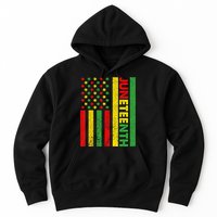 African American Flag Juneteenth Hoodie