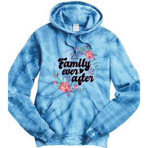 Adopt Adoption Family Gotcha Day Family Ever After Gift Tie Dye Hoodie