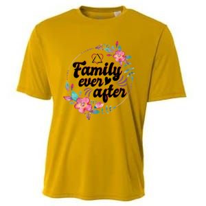 Adopt Adoption Family Gotcha Day Family Ever After Gift Cooling Performance Crew T-Shirt