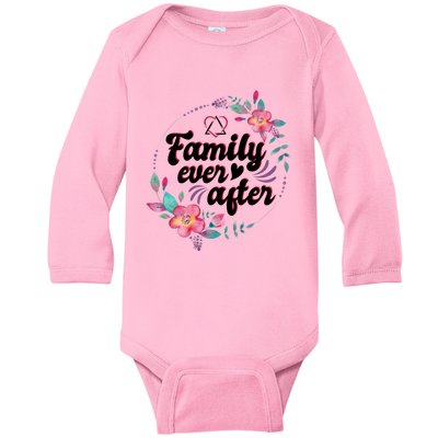 Adopt Adoption Family Gotcha Day Family Ever After Gift Baby Long Sleeve Bodysuit