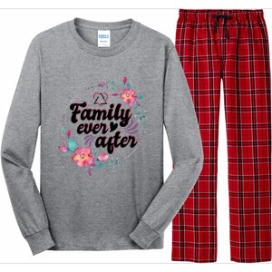 Adopt Adoption Family Gotcha Day Family Ever After Gift Long Sleeve Pajama Set