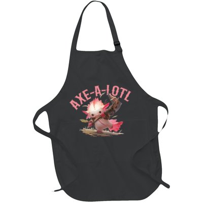 Axolotl Axt-A-Lotl Funny Viking Axe Throwing Lumberjack Apron