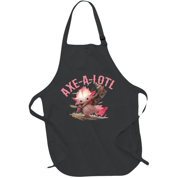 Axolotl Axt-A-Lotl Funny Viking Axe Throwing Lumberjack Apron