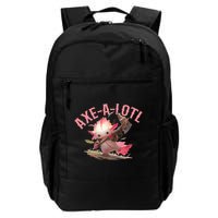 Axolotl Axt-A-Lotl Funny Viking Axe Throwing Lumberjack Backpack