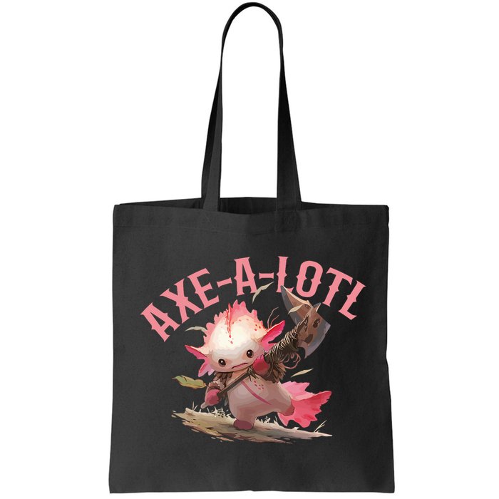 Axolotl Axt-A-Lotl Funny Viking Axe Throwing Lumberjack Bag