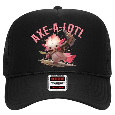 Axolotl Axt-A-Lotl Funny Viking Axe Throwing Lumberjack Hat