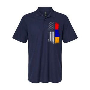 Armenian American Flag T Pride Armenia Usa Tees Softstyle Adult Sport Polo