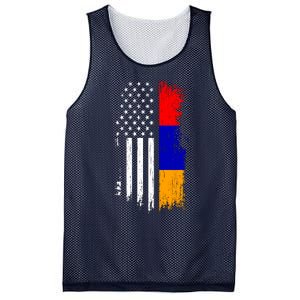 Armenian American Flag T Pride Armenia Usa Tees Mesh Reversible Basketball Jersey Tank